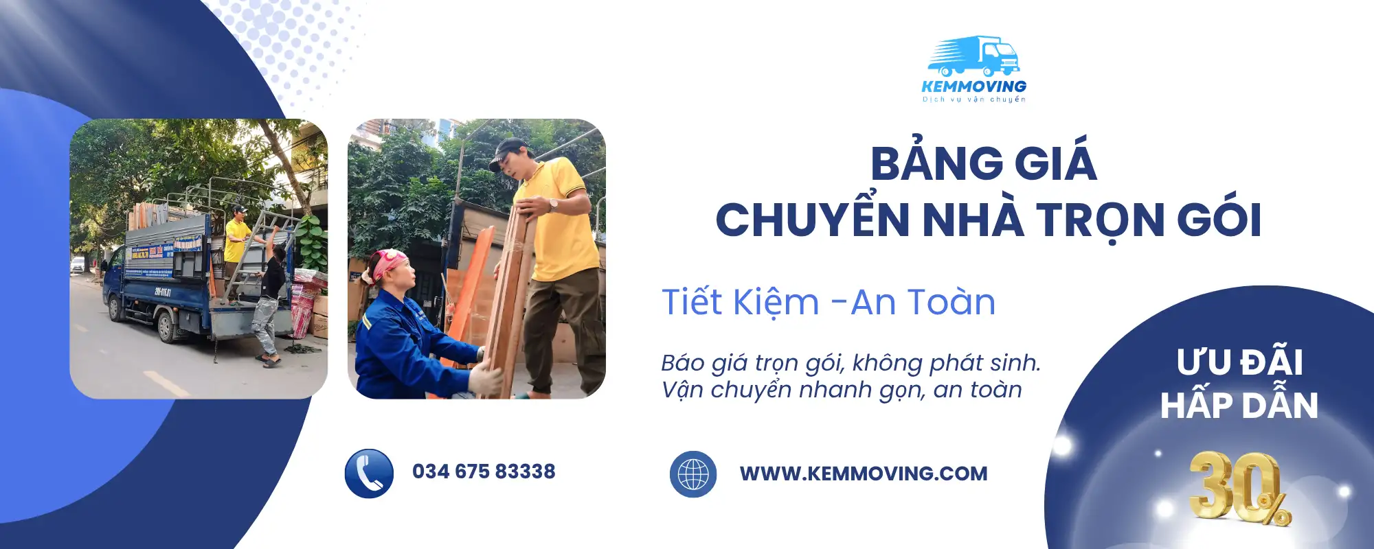 Bảng Giá Chuyển Nhà Trọn Gói