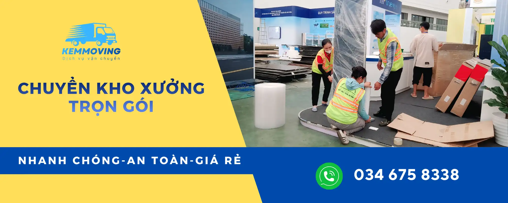 Dịch Vụ Chuyển Kho Xưởng Trọn Gói